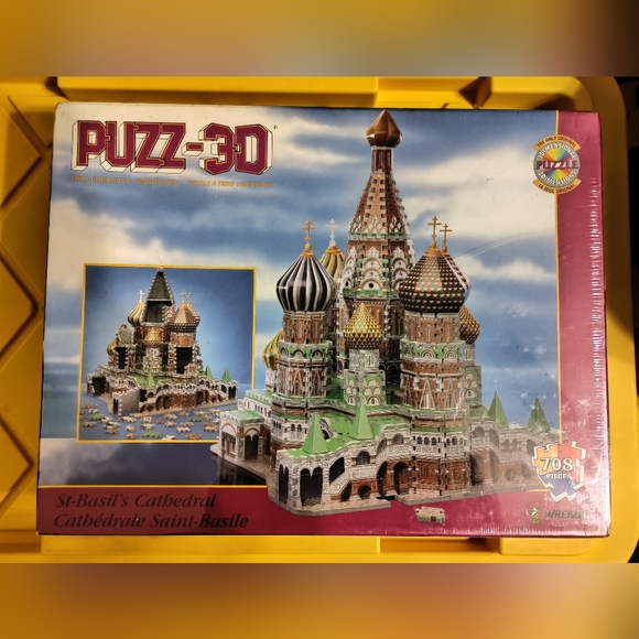 Puzz-3D three dimensional jigsaw puzzle of St. Basil’s Cathedral. brand new - Picture 1 of 5